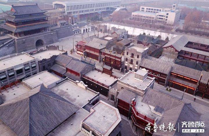 探济南西部华谊兄弟影视城:开建三年成这样气魄了